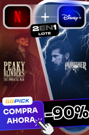 Netflix + Disney+: Oferta 90% Descuento
